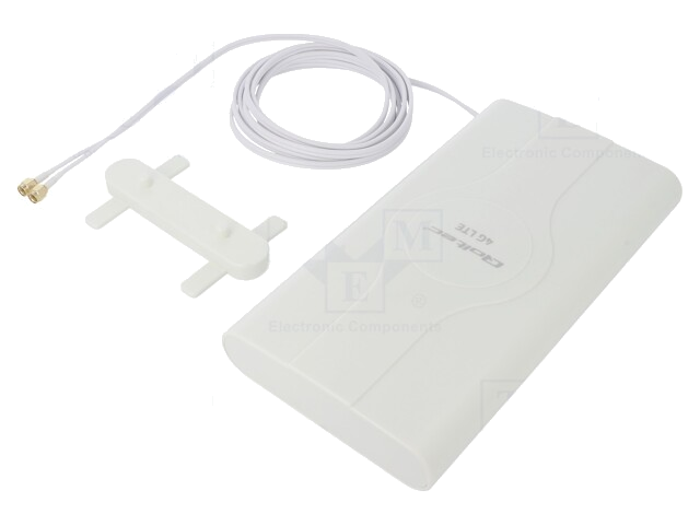 Antenne; wit; SMA x2; 50W; 600÷2700MHz; 50Ω; 3m; 30dBi; -45÷80°C Antenne; wit; SMA x2; 50W; 600÷2700MHz; 50Ω; 3m; 30dBi; -45÷80°C
